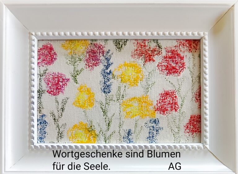 Read more about the article Wortgeschenke …