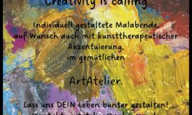 Malabende im ArtAtelier – Lass uns DEIN Leben bunter gestalten!