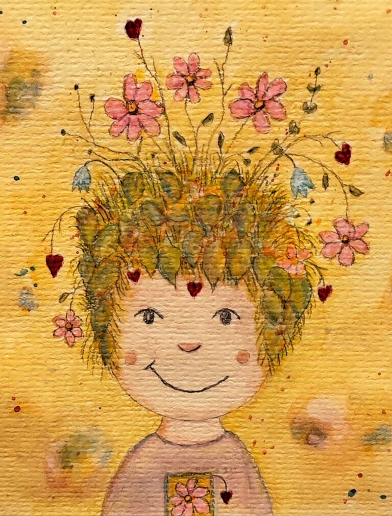 Mehr über den Artikel erfahren The Garden Girl – Illustration
