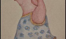 Die Soßenkönigin lernt tanzen – Illustration